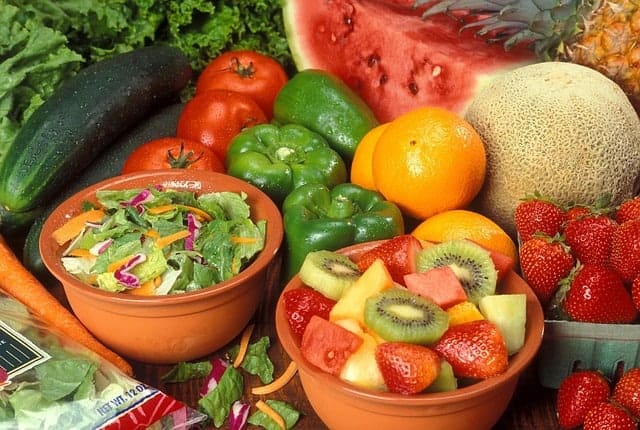 静脈瘤のダイエット - 果物と野菜